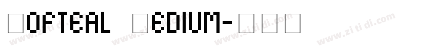 Softeal Medium字体转换